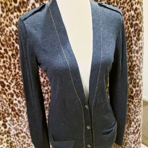 LOFT LONG SWEATER SIZE MEDIUM